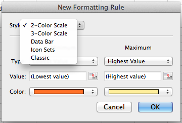 maximum rows in excel for mac v16